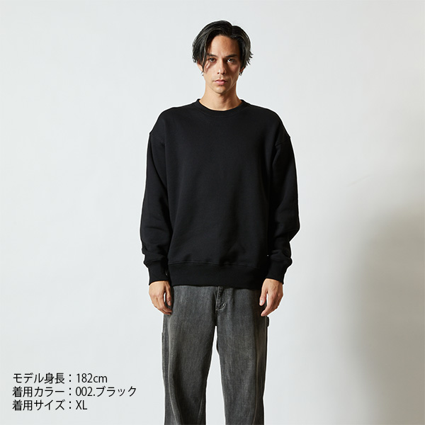 5769-01 12.7オンス へヴィーウェイトクルーネックスウェット（裏