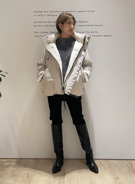 MINOTEC PUFFER COAT │【公式通販】Arpege story（アルページュ