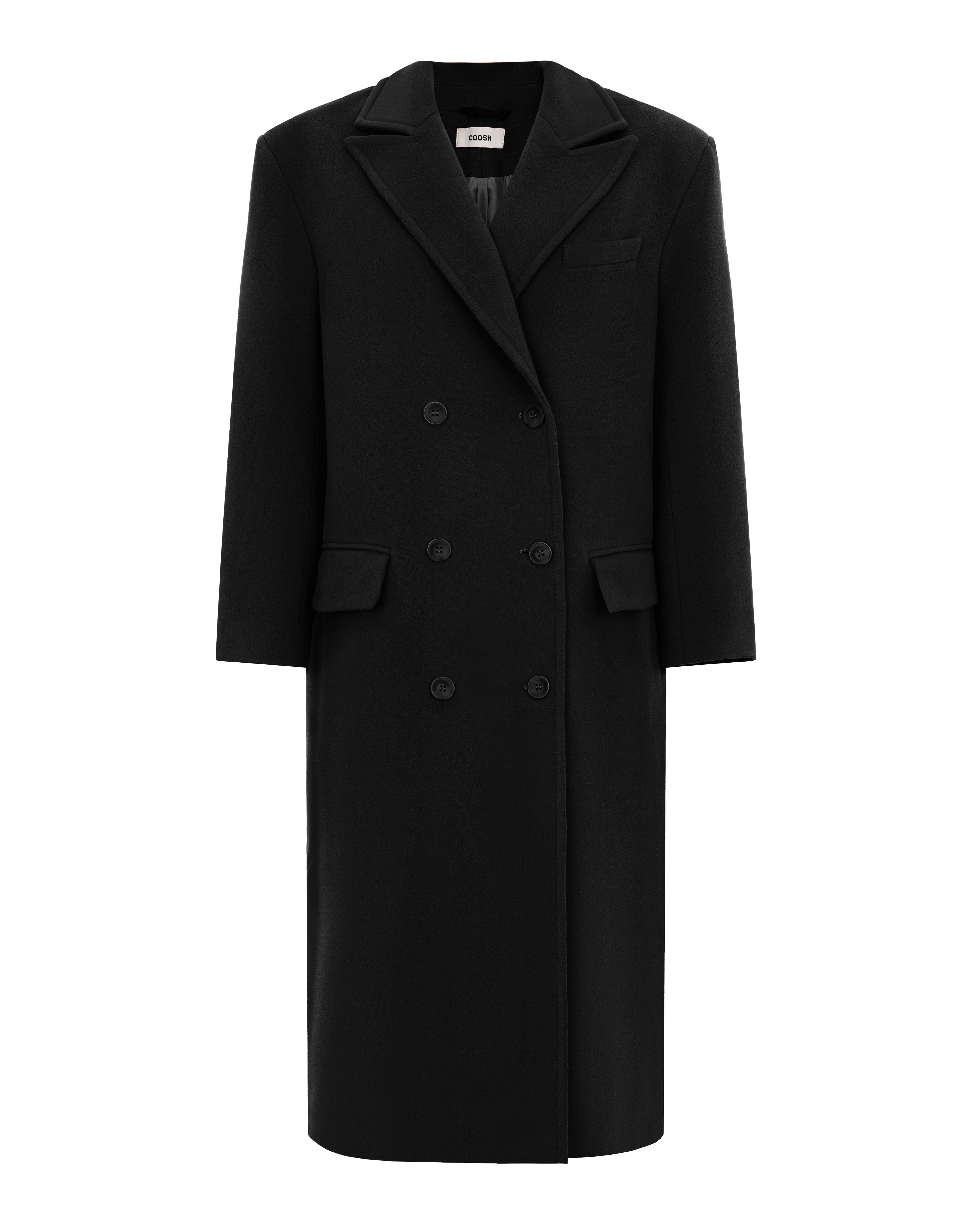 BOYFRIEND'S Coat - Black | COOSH
