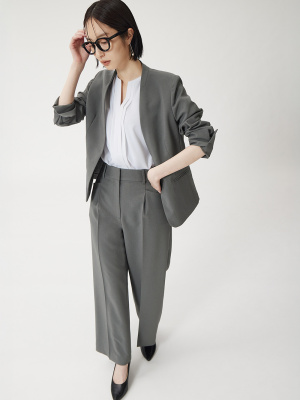 PLST(プラステ)公式 | プレミアムオックスカラーレスジャケット