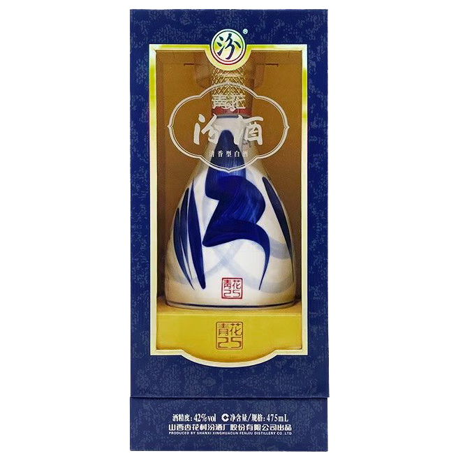 汾酒青花25年(42度475ml) 禮盒裝- WineNow