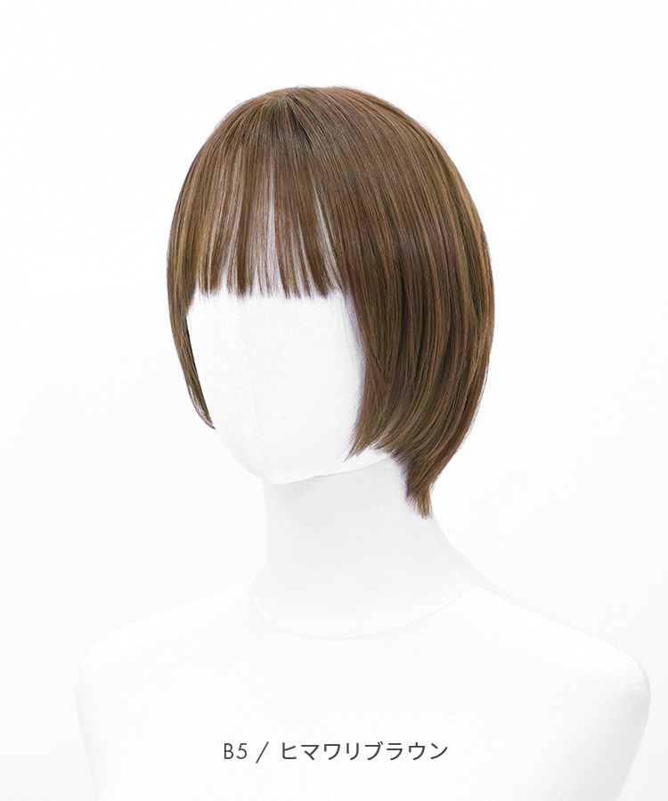 ウィッグ ショート/フロント手植え ヒロインショート [wg363]