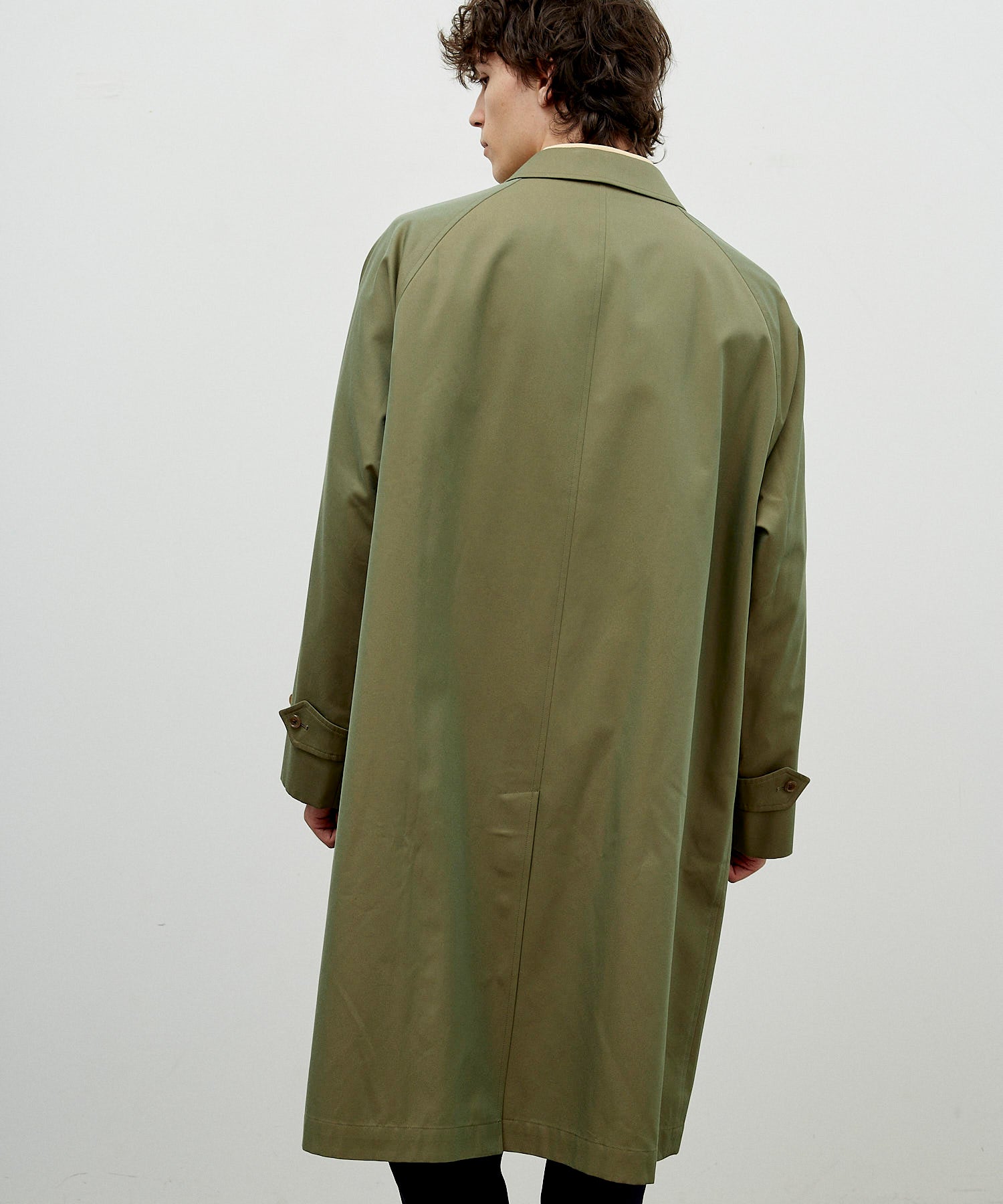 26SS 】ANATOMICA SINGLE RAGLAN COAT I / OLIVE – A'r11551 FUKUOKA