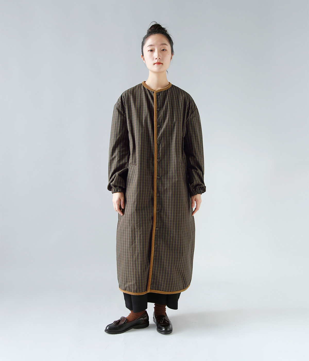 R & D.M.Co- オールドマンズテーラー ROBINSON'S チェック トリミング