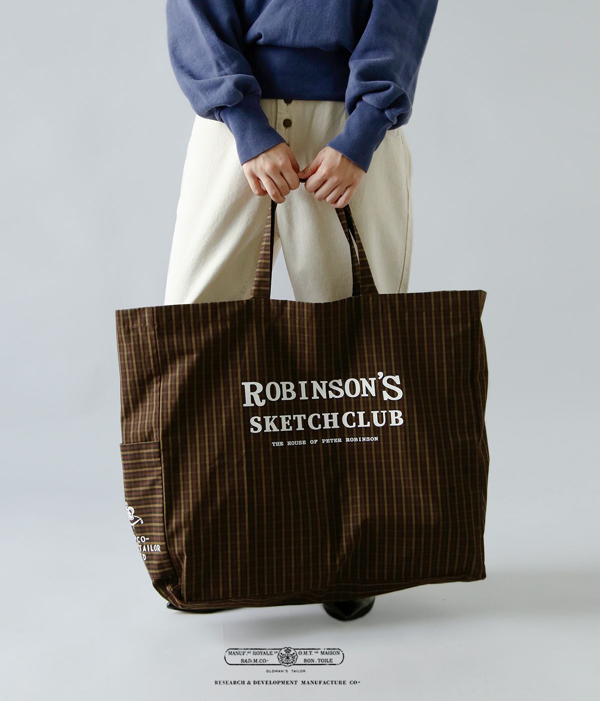 R & D.M.Co- オールドマンズテーラー ROBINSON'S チェック スケッチ