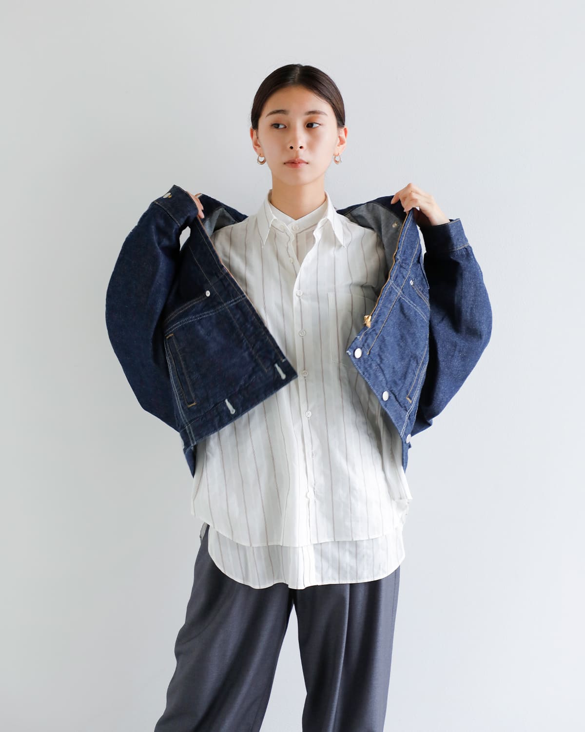 beautiful people ビューティフルピープル ダブルフロント コットン