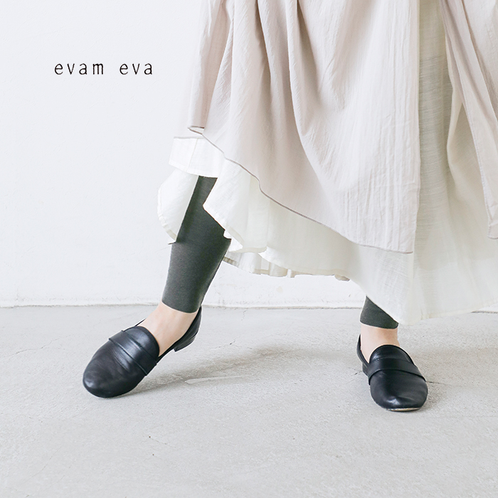 evam eva エヴァムエヴァ ウール レギンス e253k003-yo | iroma..aranciato