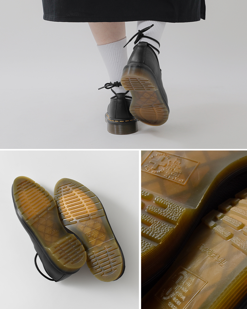 DrMartens ドクターマーチン レースアップ フラット シューズ “Elphie