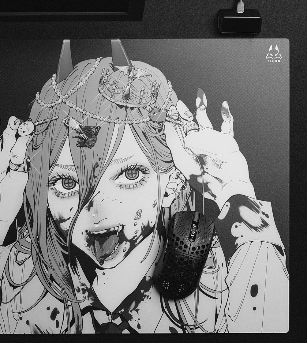 キーボード CHAINSAW MAN - LUNAR SPEED Glass Pad CHAINSAW MAN