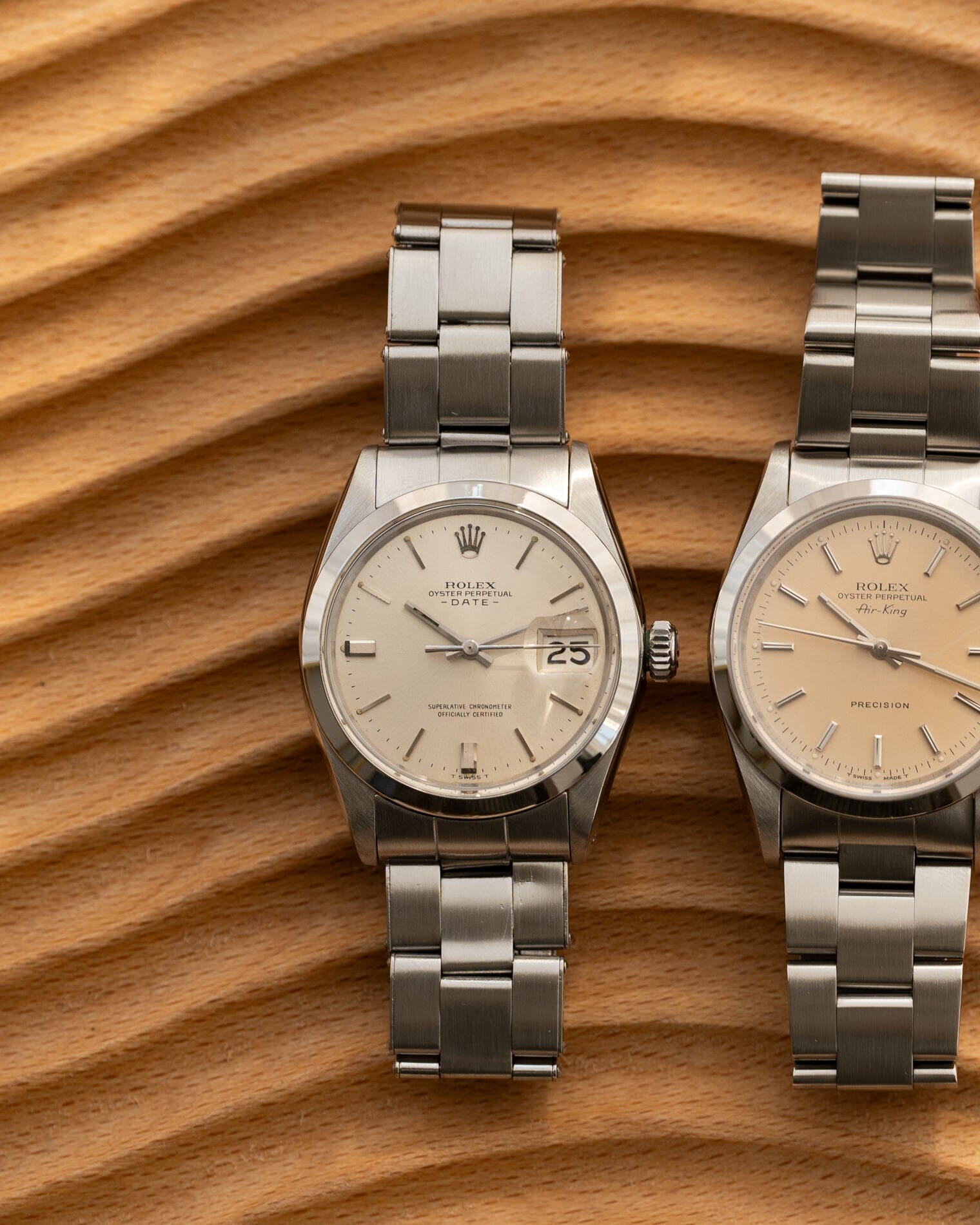 Rolex オイスターパーペチュアルデイト 1500 シルバー ショート