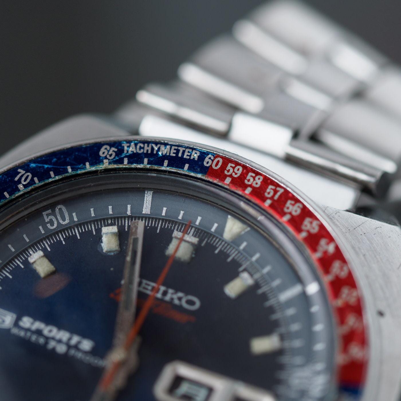 セイコー5 スポーツ スピードタイマー 6139-6000 ペプシベゼル 1969年