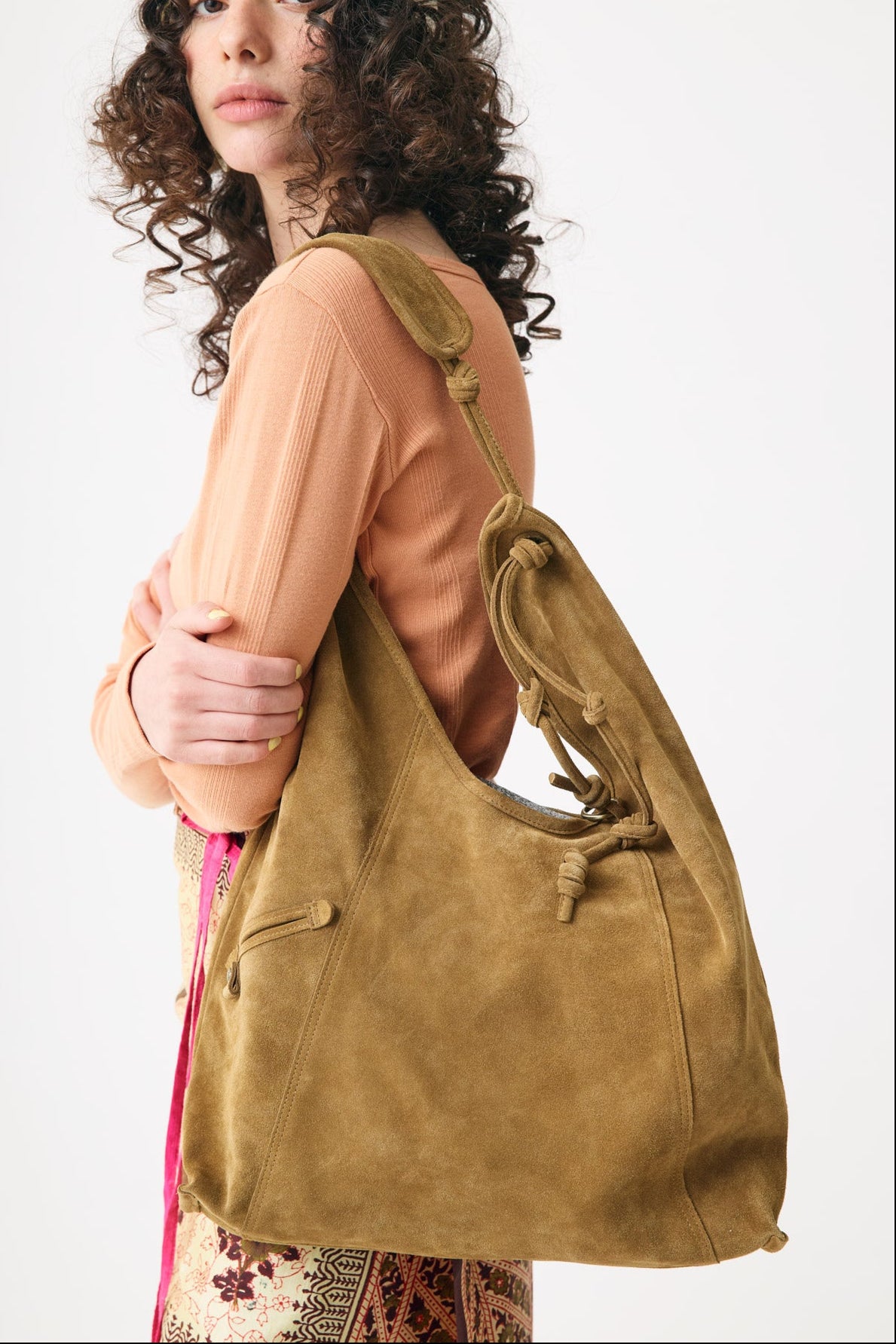 Knotted layer bag