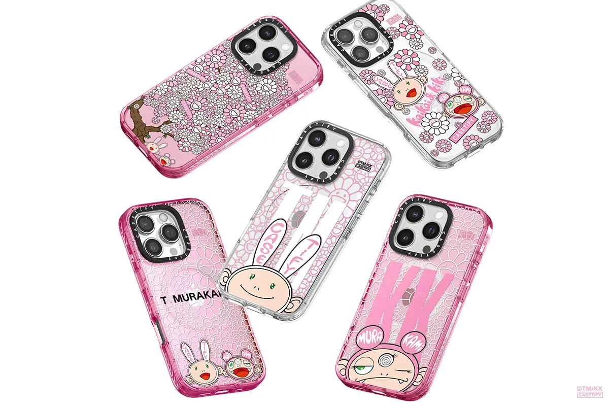 村上隆とCASETiFYのコラボ企画第2弾「TAKASHI MURAKAMI x CASETiFY