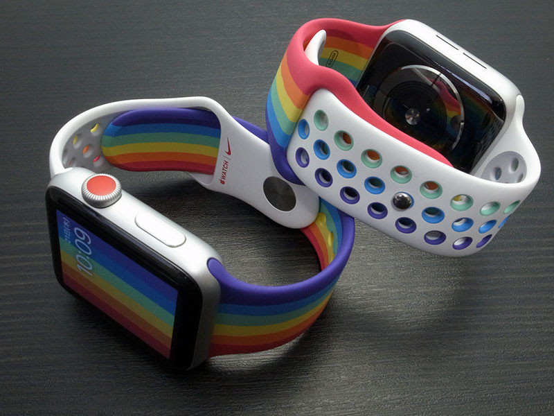 レビュー】Apple Watch プライドエディション スポーツバンドとNike