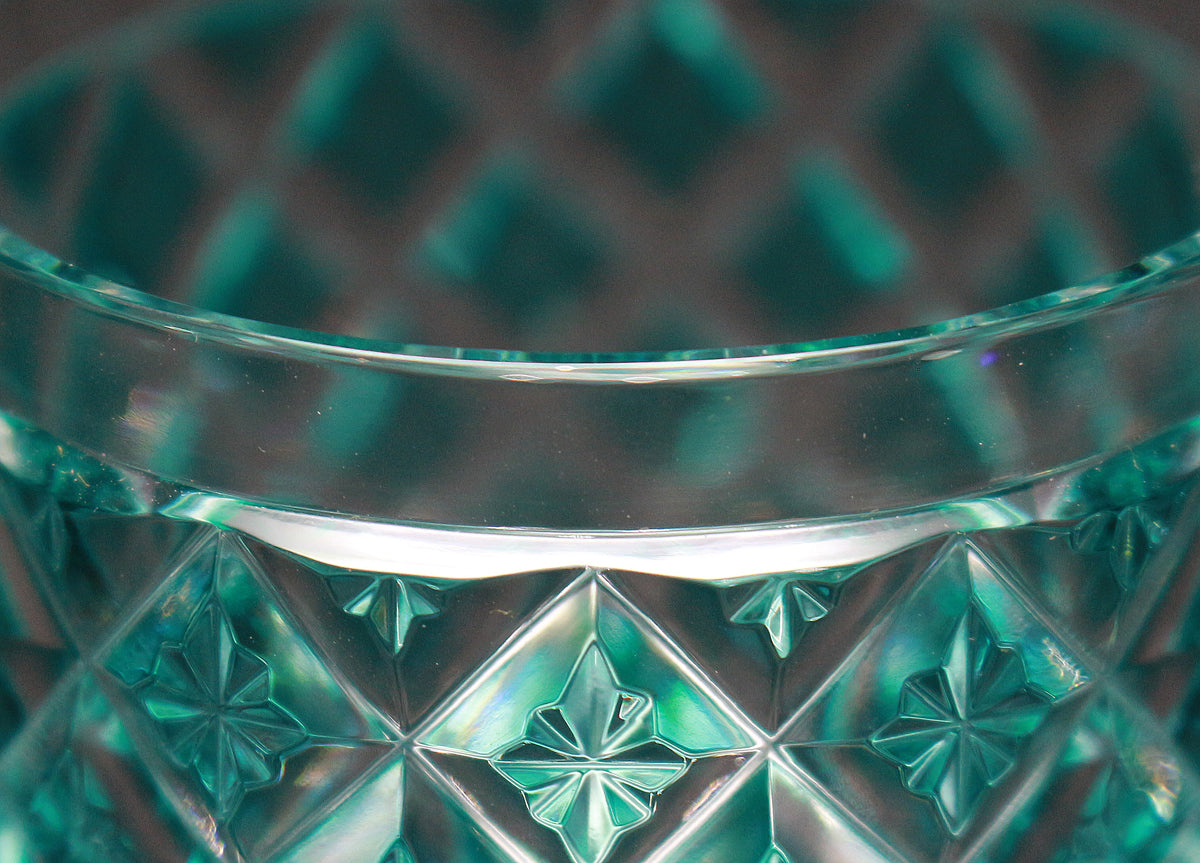 26080 薩摩びーどろ工芸 復元薩摩切子 色被せガラス切子猪口 – アート飛田