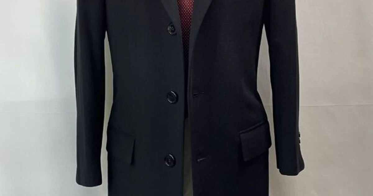 Brioni ブリオーニ】極上super200sウール 定番チェスターコート 44～46