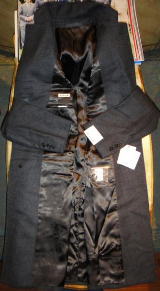 カルーゾ CARUSO】新品 チェスターコート 50 ダークグレー色