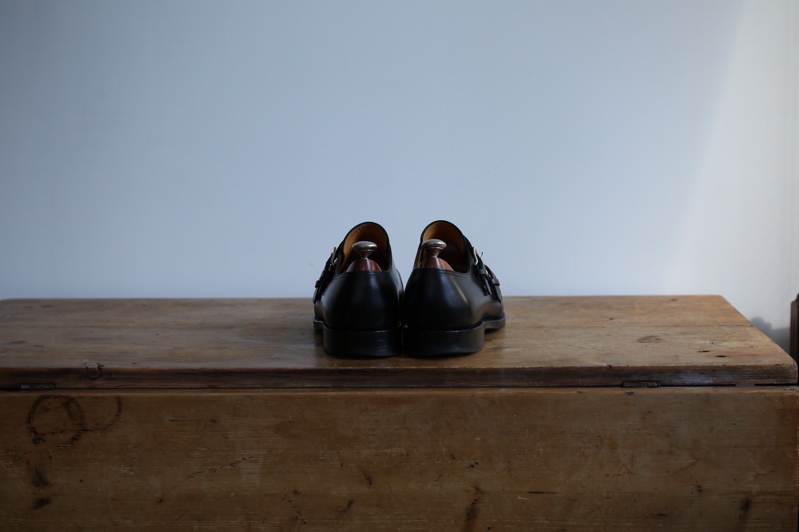 ジョンロブ JOHN LOBB】2001年イヤーモデル ダブルモンク 6E 黒