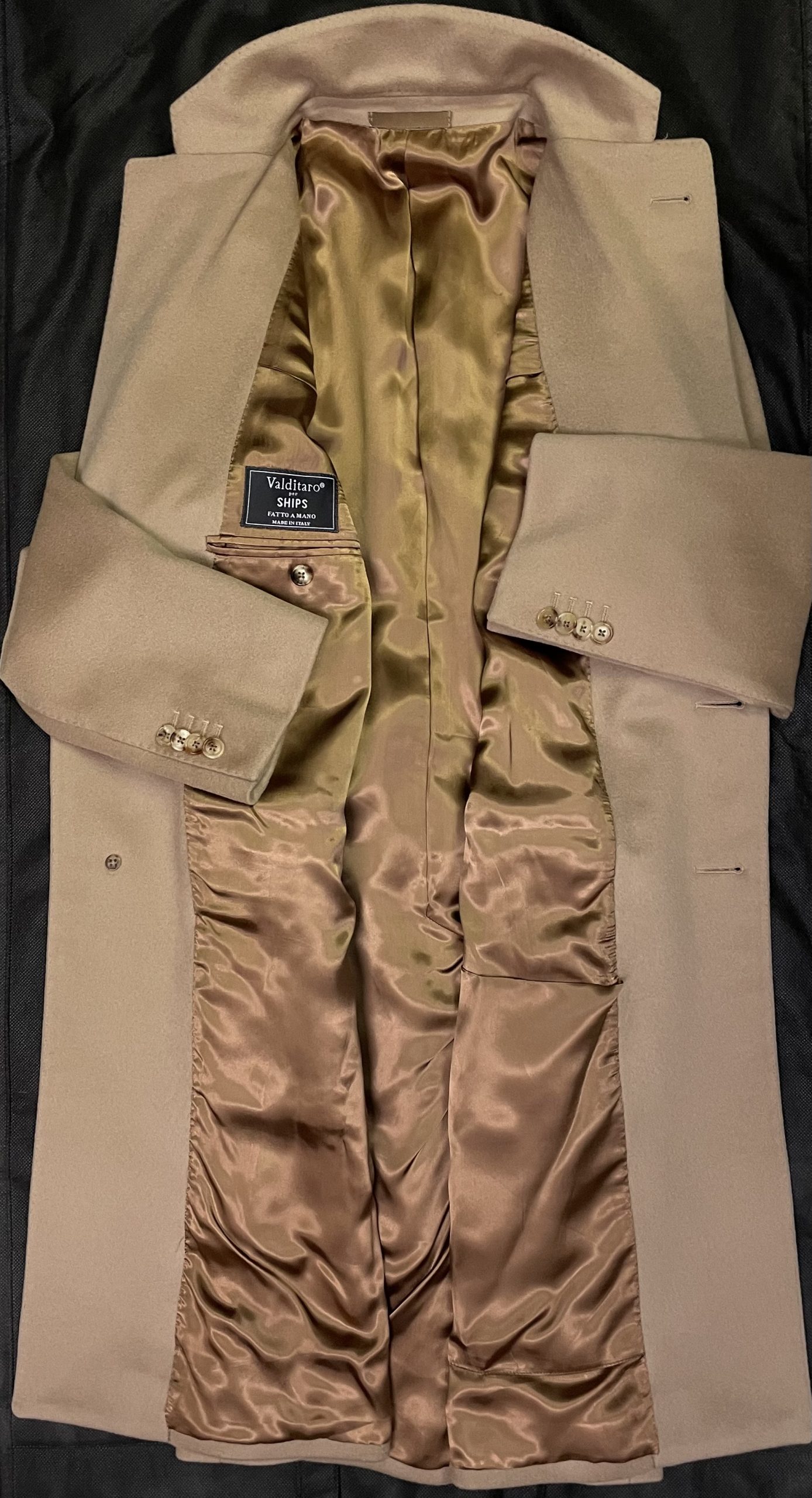 Valditaro ヴァルディタロ(caruso製)】ロロピアーナ良質カシミヤ混