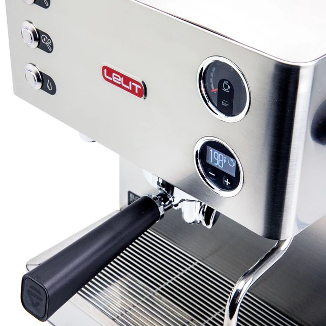 Lelit Elizabeth Espresso Machine Brushed Stainless Steel Coffee