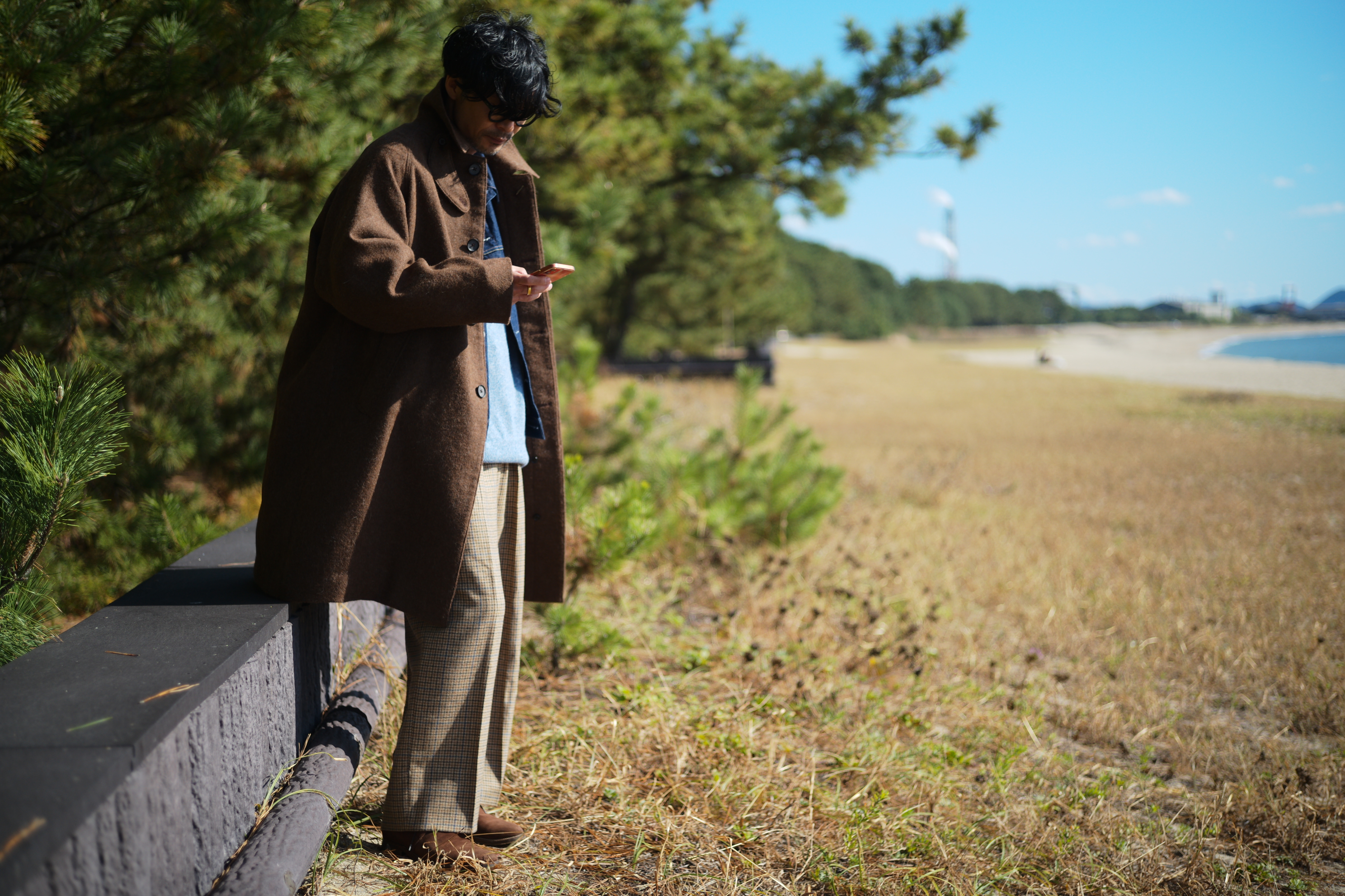 NATURAL AP 二重織 Balmacaan | Art of Noise