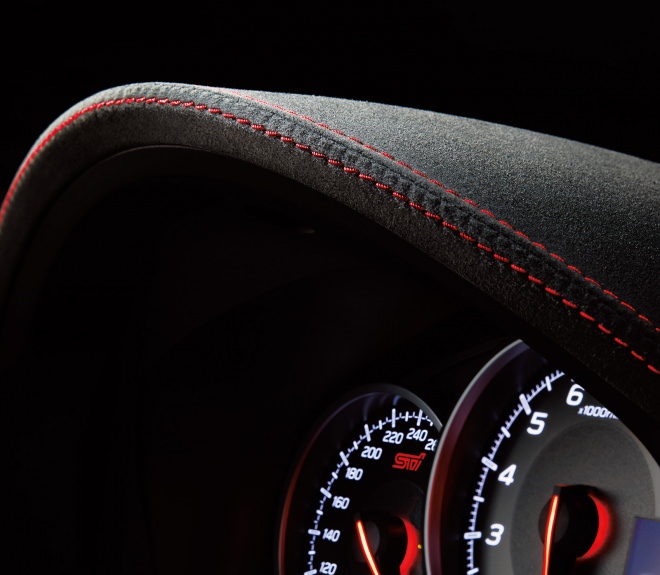 BRZ・ZC STI Sport用 メーターバイザー(グランリュクス・赤