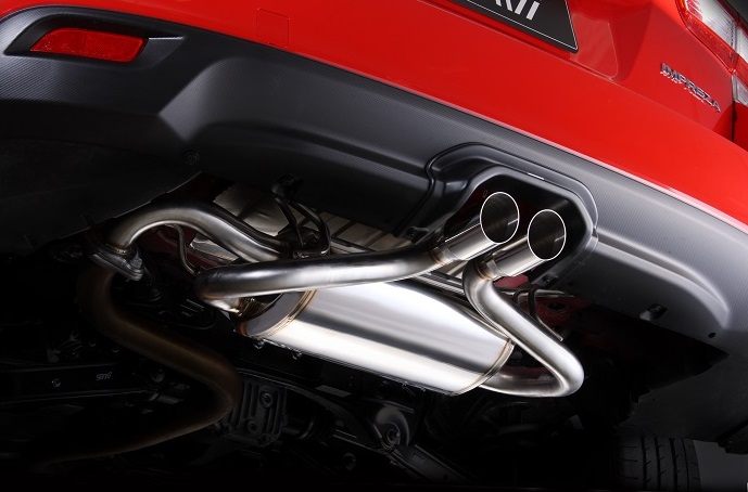 インプレッサ・GK/GT STIパフォーマンスマフラー＆ガーニッシュ