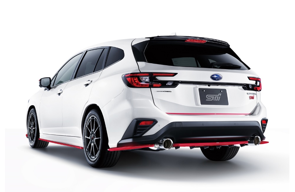 レヴォーグ・VN STIエアロパッケージ(チェリーレッド)が安い