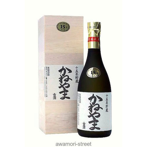 かねやま 15年 43度,720ml / 山川酒造 / 泡盛ストリート.net