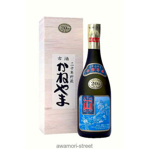 かねやま 20年 43度,720ml / 山川酒造 / 泡盛ストリート.net