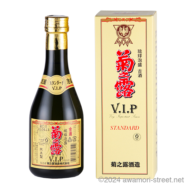 菊之露 V.I.Pスタンダード 古酒 30度,300ml ハーフボトル / 菊之露酒造