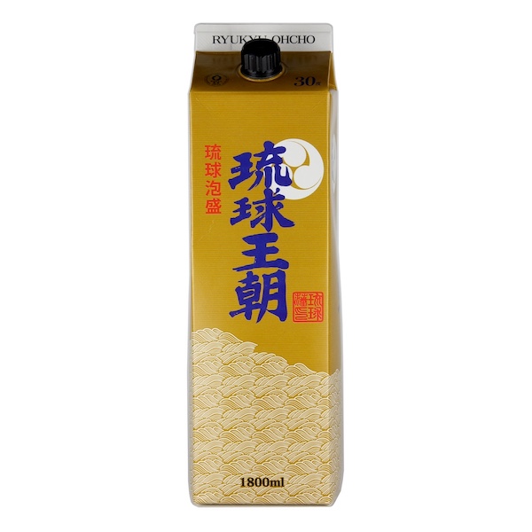 琉球王朝 古酒ブレンド 紙パック 30度,1800ml / 多良川 / 泡盛