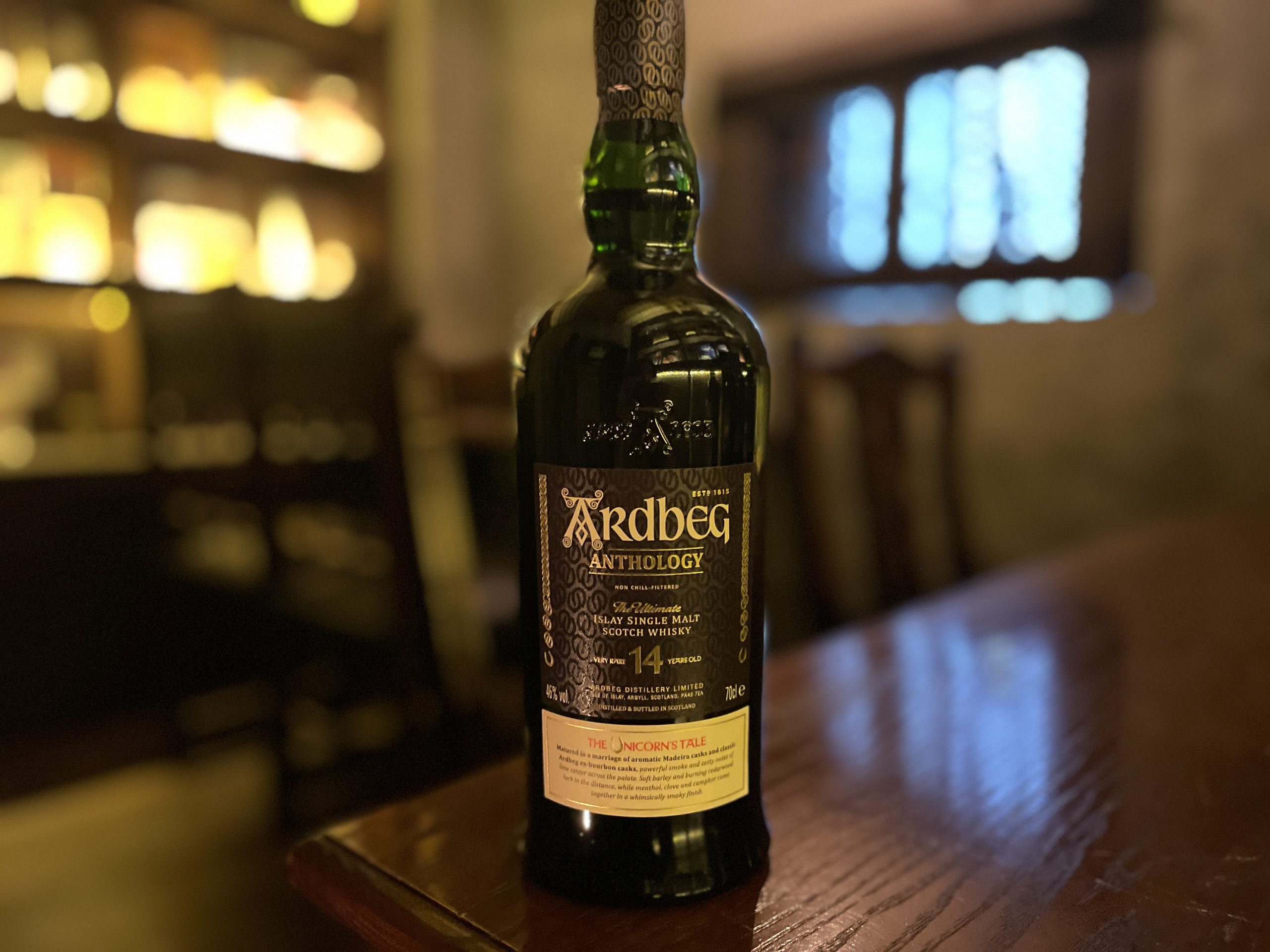 アードベッグ14蒸留所 14年 アンソロジー ユニコーンテイルズ入荷