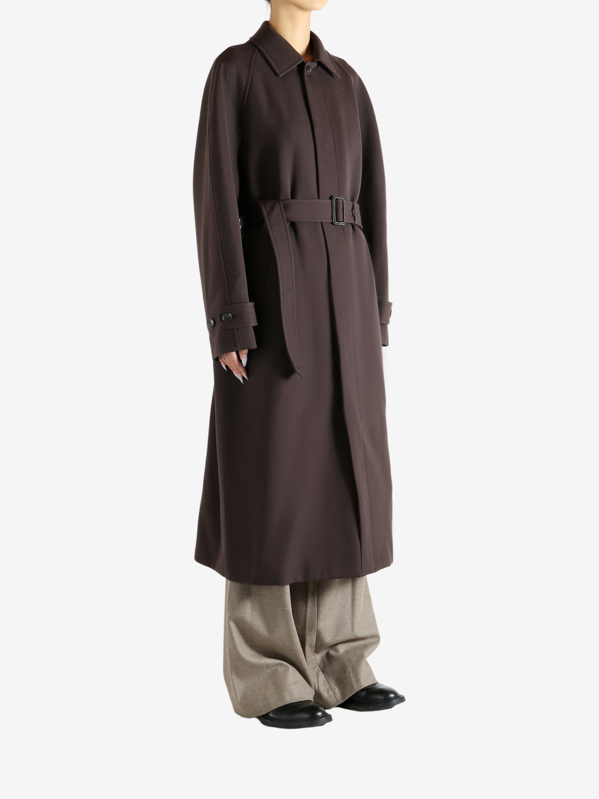 AURALEE - Women Twisted Double Cloth Coat – Atelier New York