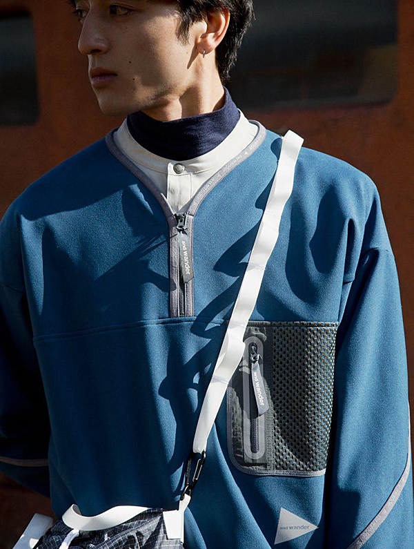 and wander】light fleece pullover | AT EASE