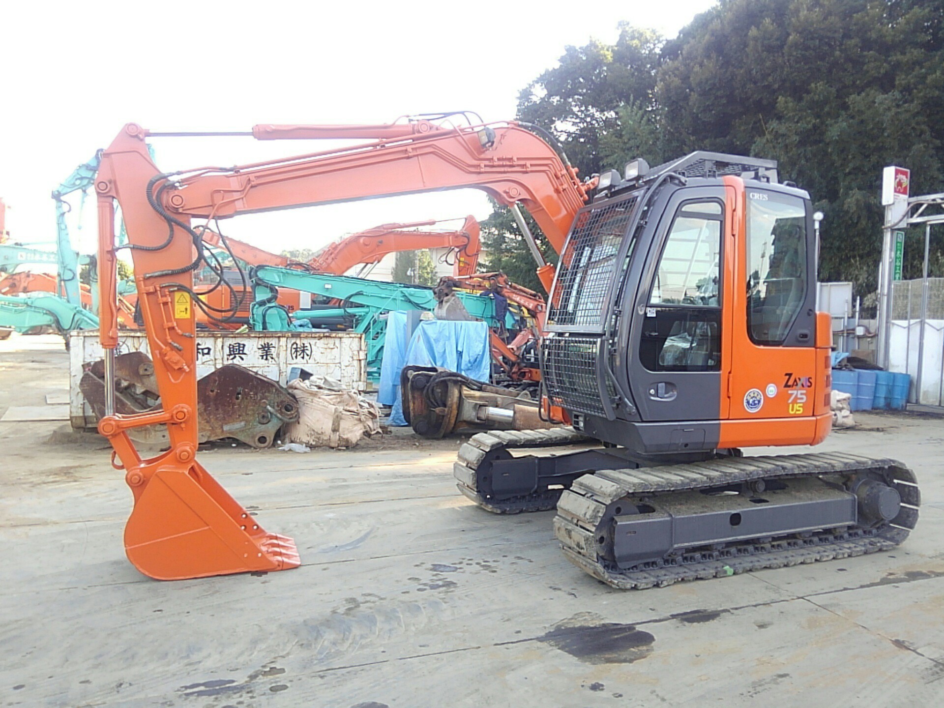 K40228】ZX75US-A | 油圧ショベル | 株式会社アタッチリンク