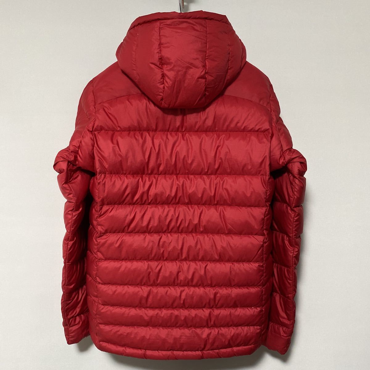 美品☆希少 パタゴニア ハイ ロフト ダウン フーディ 赤 Sサイズ 2015