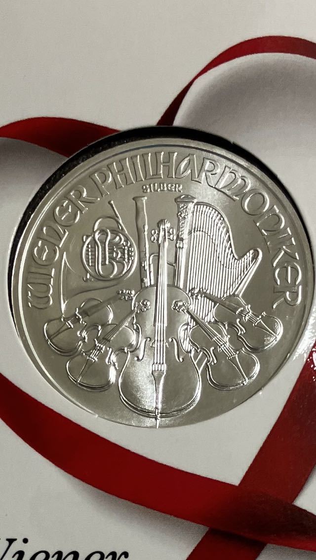 ウィーンフィルハーモニー銀貨1オンス2023 贈答用パッケージ入り +
