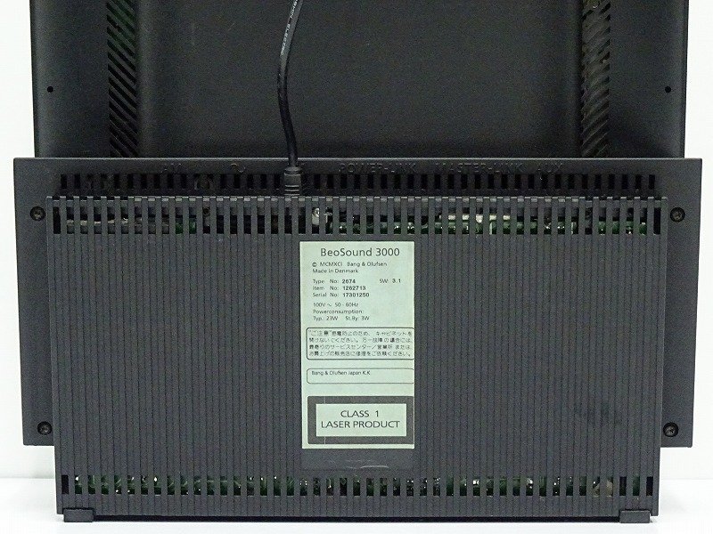 □□Bang&Olufsen BeoSound 3000/BeoLab 2500 CDプレーヤー スピーカー
