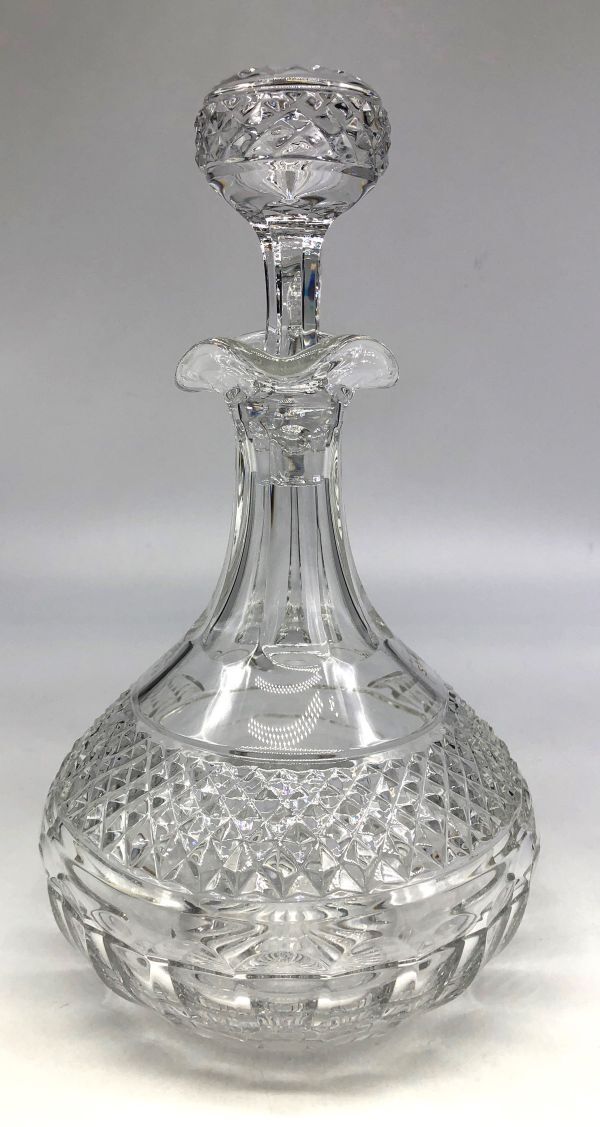 未使用・長期保管品】サンルイ デキャンタ クリスタルガラス 箱付き