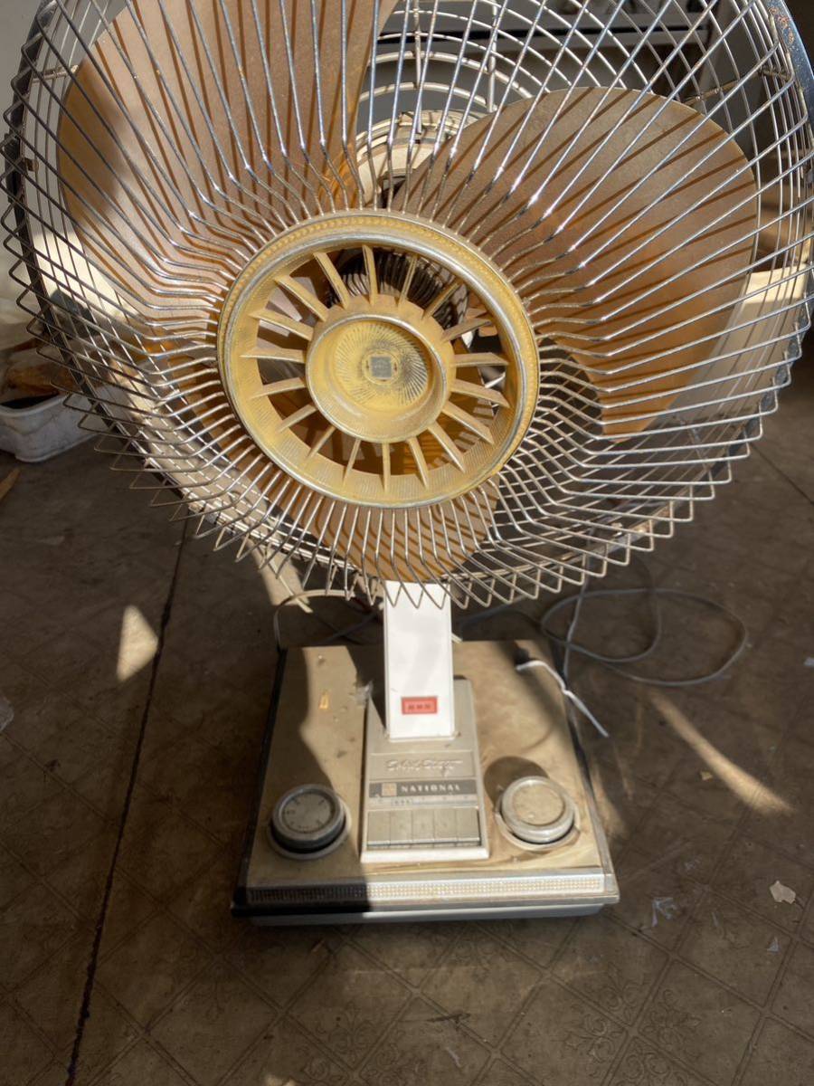 昭和レトロ National ナショナル 扇風機 Solid State F-35MA(扇風機