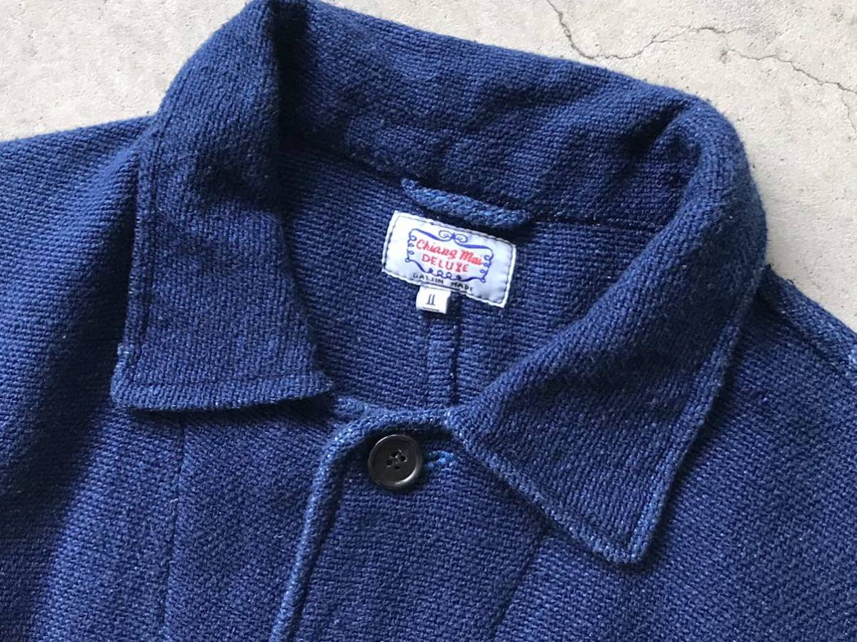 GAIJIN MADE ガイジンメイド ショップコート 藍 藍染め インディゴ