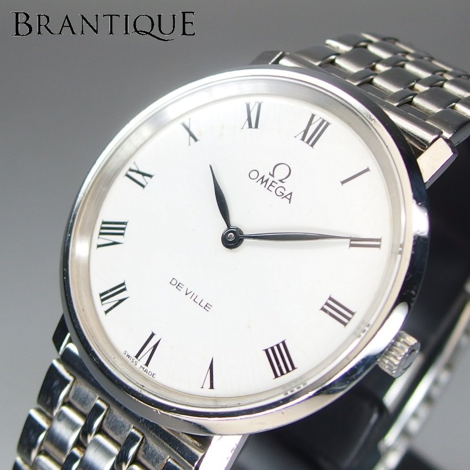 希少 ヴィンテージ 機械式】 OMEGA オメガ De Ville デビル 手巻き