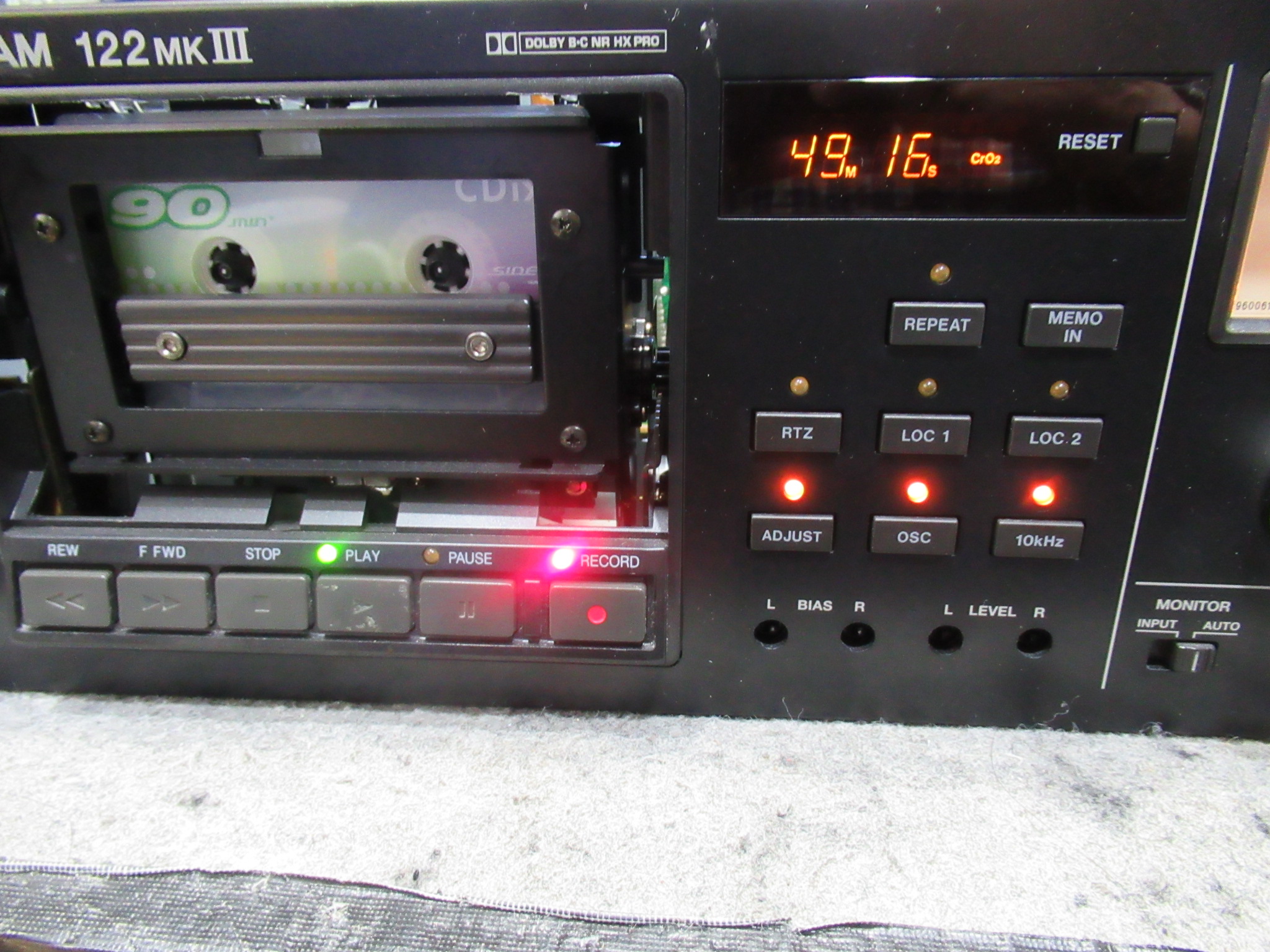 TASCAM 122mkⅢ – Audiolife － Enjoy your audio life!!