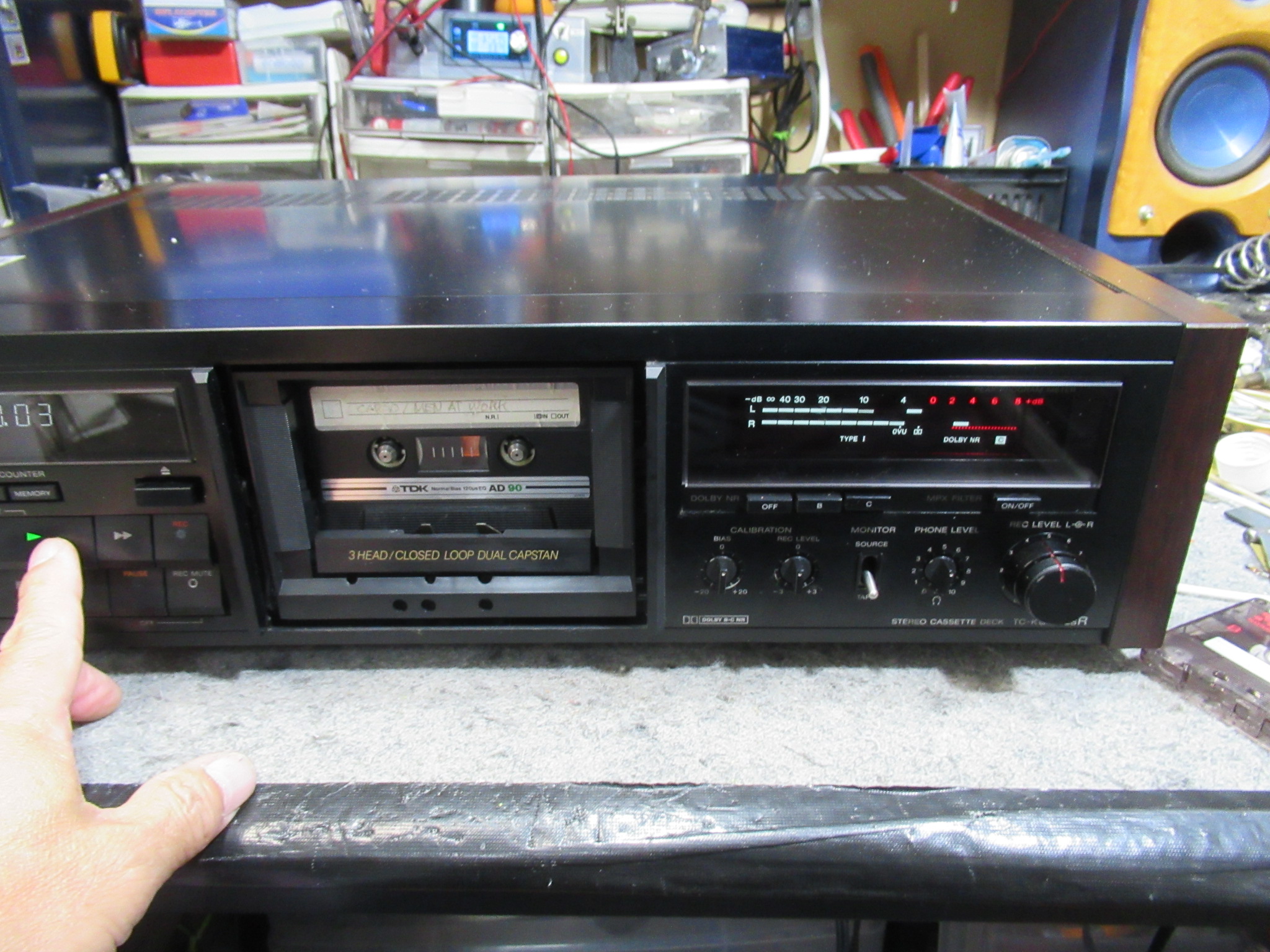 SONY TC-K333ESR 再生中に突然早送り状態 – Audiolife － Enjoy your