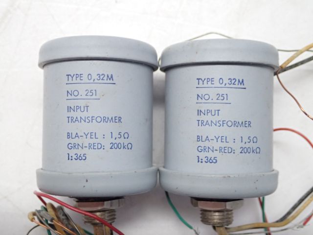 高額買取実施中!!】【希少】JS/Jorgen Schou MC昇圧トランス Type 0.32