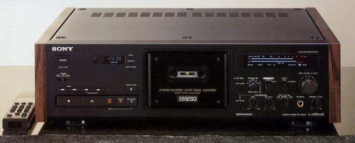 SONY TC-K555ESG Specification Sony