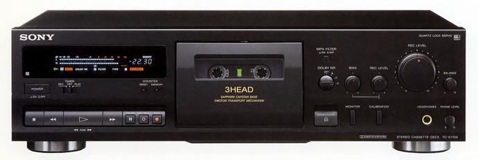 Specifications of SONY TC-K710S SONY