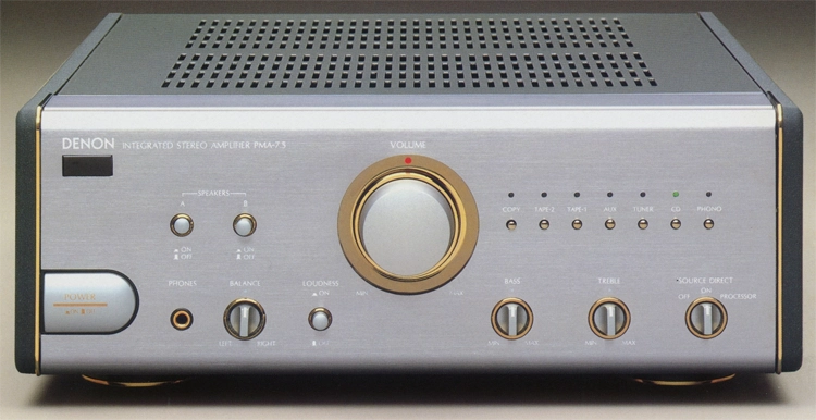 DENON PMA-7.5の仕様 デノン/デンオン