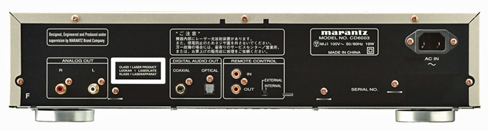 Marantz CD6003の仕様 マランツ